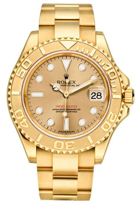 gold rolex yacht-master 16628